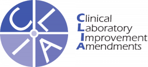 Logo of the clinical laboratory improvement amendments (clia).